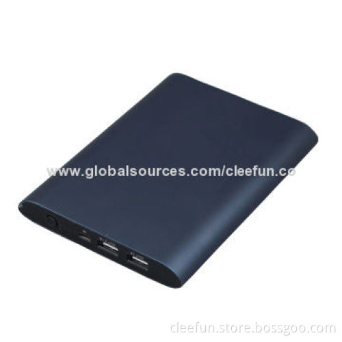 High capacity power bank, dual USB port, 20,000mAh, can charge for iPhone, iPad